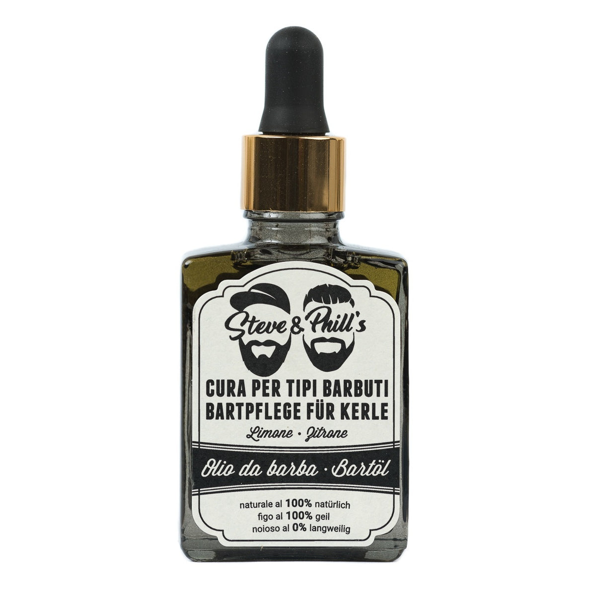 Bartöl mit Latschenkiefer & Zitrone. Bergfrische, 30 ml